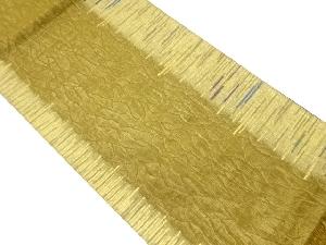 縞に変わり横縞模様織出し袋帯